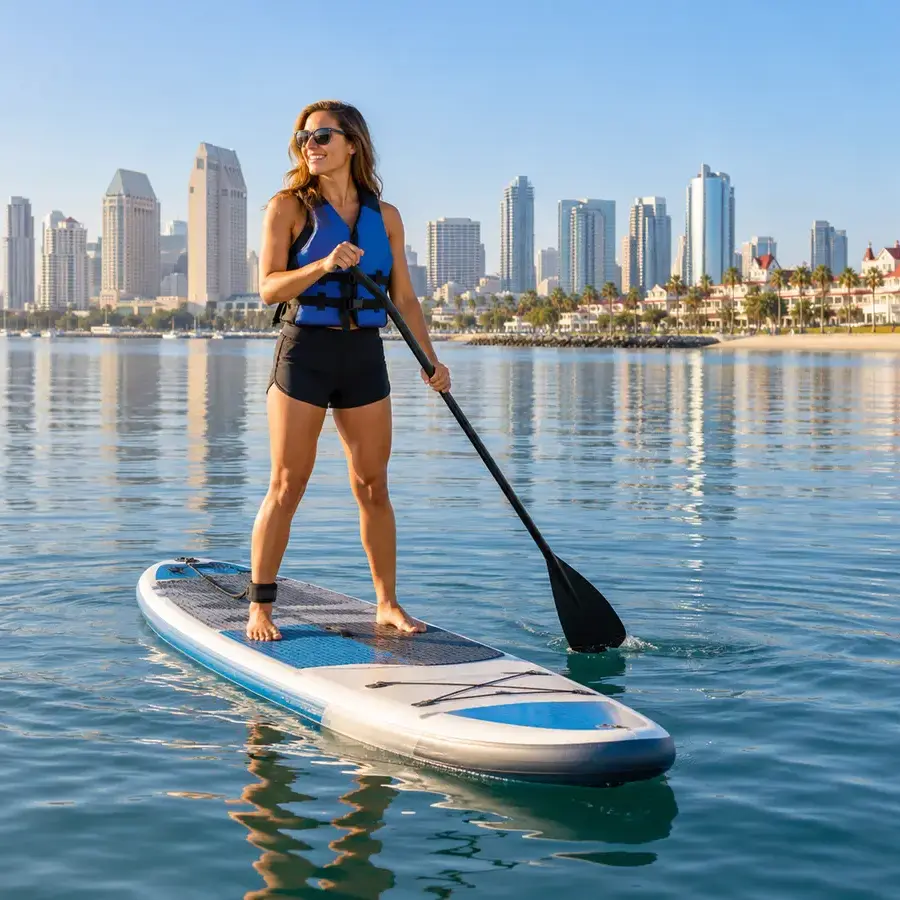 Paddle board on San Diego Bay